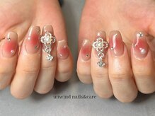 アンワインド ネイルアンドケア(unwind nails&care)/チークネイル