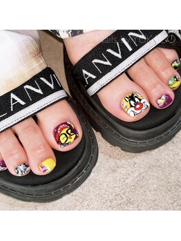 リグネイルスタジオ(Lig nail studio)/キャラクターペイントネイル