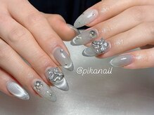 ピカネイル 上野 御徒町(Pika Nail)/持ち込みｘシルバーｘパーツ