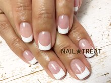 ネイルトリート 茨木駅前店(NAIL TREAT)/フレンチネイル
