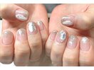 塗りかけネイル