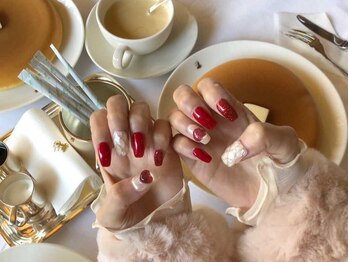 シェリーラメール 池袋店(cherie la mer)/ハートキルティングネイル