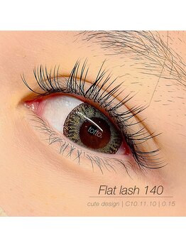 トット(totto.)/フラットラッシュ140本