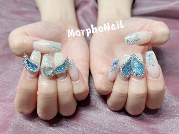 モルフォネイル(Morpho nail)/#やり放題ネイル
