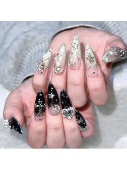 クイーンズビューティーサロン 新宿本店(Queen's beauty salon)/チップ長さだしやり放題