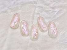 ラウレアネイル(Laule’a Nail)/【定額】天の川ネイル 星 七夕