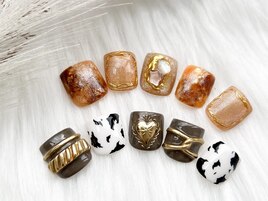 ★ニュアンス秋ネイル★