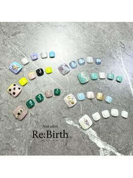ネイルサロン リバース(Re:Birth)/フット定額スタンダードコース