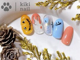 9.10月限定ハロウィンネイル