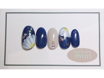 ネイルアンドアイ ミント(nail＆eye mint)/3月キャンペーンネイル