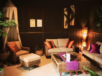 アジアンリラクゼーション ヴィラ 篠ケ瀬店(asian relaxation villa)/ゆっとりとしたロビー♪