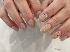 ちぐはぐネイル