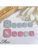 ネイルズアジュール 新潟亀田店(Nails Azur)/フット☆定額デザインAコース