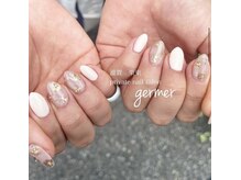 ジェルメ(germer)/ミラーフラワーがちらり♪