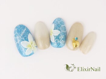 エリクサーネイル 池袋(Elixir Nail)/定額cやり放題/クーポン使用