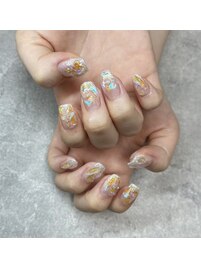 2024秋ネイル【ワンホンネイル】