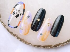 ハロウィンネイル￥6980