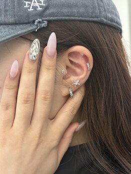 ホワイトニングショップ 津田沼店/耳ツボジュエリー♪