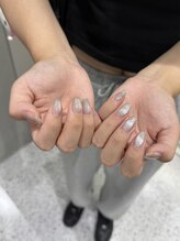 モツヲネイル(motsu.O! NAIL)/推しカラーマグネットデザイン