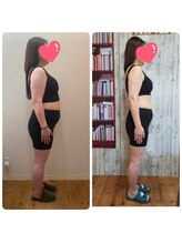 サロンドキー 舞子店(salon de:keY)/【47歳/155cm】 3か月で-10.2kg