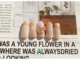 花びらリボンネイル☆