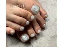 ネイル ラヴィスト(NAIL LOVEIST)の雰囲気（ニュアンスnail大人可愛いフットデザインも豊富！足元もお任せ☆）