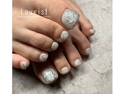 ニュアンスnail大人可愛いフットデザインも豊富！足元もお任せ☆