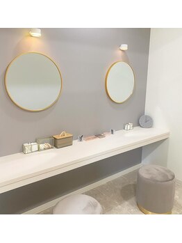 ルシエルプラス(le ciel+)/可愛いメイクルームも完備♪