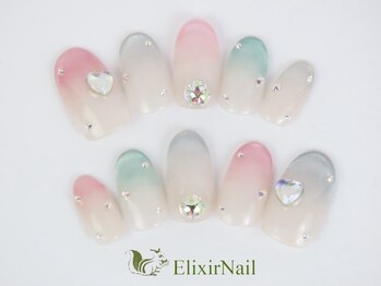 エリクサーネイル 池袋(Elixir Nail)/定額cやり放題/クーポン使用