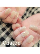 ネイルアンドアイラッシュ シャトン(Chaton)/ジェル□新規￥6900■会員￥6600