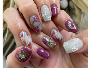 ベーシック ネイルウィザードアカデミー 本厚木店(Basic×NailWizardAcademy)/ボタニカルアート