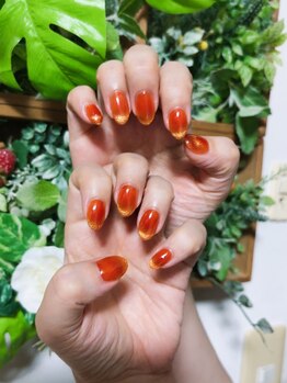 苺ネイル/マグネットネイル