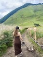 トゥウィーサロン 梅田(Tweesalon)&nbsp;大好きなちびちゃんがいます☆お休みの日はお散歩へ！