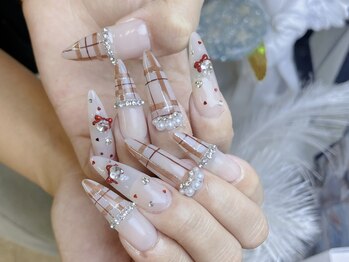 ネイルプリンセス(Nail Princess)/チェックネイル