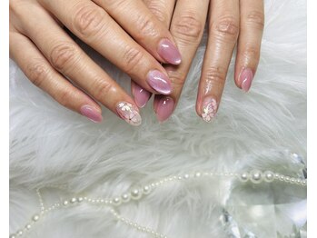 桜/ピンクネイル