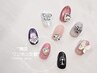 【付け替えオフ込】韓国ワンホンネイル＊定額アート〈Hand〉