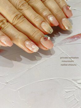 プライベート ネイルサロン マーマ(murmur)/フラワーネイル
