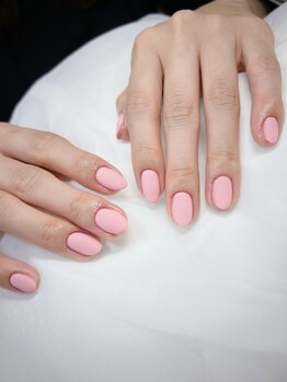 ティナ ネイルスタジオ(Tina Nail Studio)/ワンカラー＋mate top 