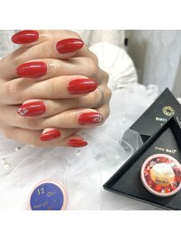 マオ誕１月ガーネット