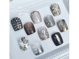 ニュアンスフットネイルサンプル