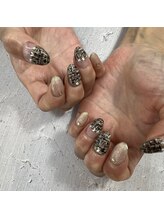 エムズネイル(M’s NAIL)/ツイード柄☆