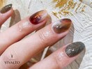 秋ネイル/ニュアンスネイル