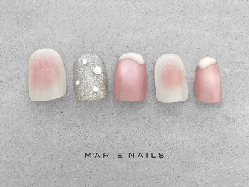 マリーネイルズ 大阪梅田店(MARIE NAILS)/新規様7000円 0206b 透明感