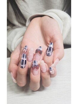 手描きアートが得意なサロン