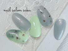 サク(saku)/4月定額デザイン/ドライフラワー