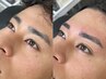 【メンズ眉毛×毛穴】/HBL眉毛パーマ＋眉毛WAX+ハイドロ毛穴洗浄（鼻）¥8000