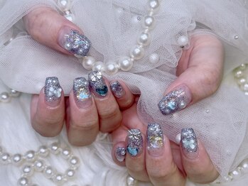 アリーズ(Allies)/定額ネイル ラメグラ 夏