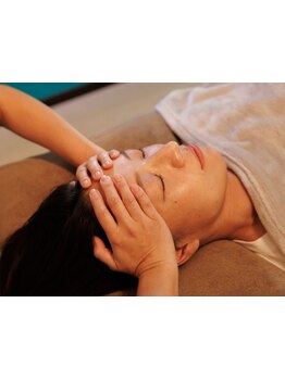 ヘッドスパで癒されたい