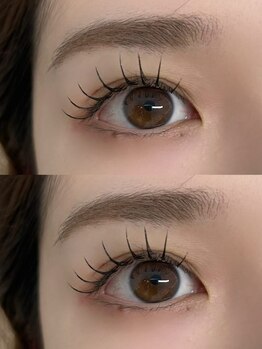 ラグゼ静岡店(Luxxe)の写真/最新☆軽量フラットラッシュは自まつ毛の負担を最小限に『よりナチュラルに』盛れる♪モチの良さも高評★
