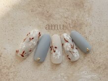 アミュー(amu)の雰囲気(手描き。ニュアンスデザインも多数ご用意【Instagram⇒amu_803】)